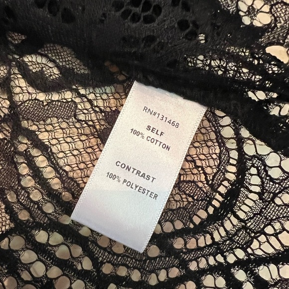 Vici Women’s Keila Puff Sleeve Lace Button Down Size M Victorian Inspired - Picture 6 of 8